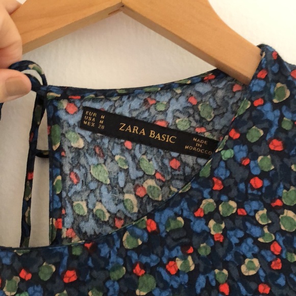 Zara floral dress (M) - Picture 6 of 7